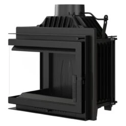 SIMPLE 8 Gusseiserner Kamineinsatz 8kW Links Verglast -Besten Kamin Laden simple8 kamineinsatz links web4 1280x1280