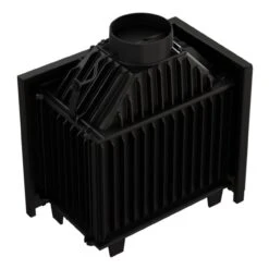 SIMPLE 8 Gusseiserner Kamineinsatz 8kW Links Verglast -Besten Kamin Laden simple8 kamineinsatz links web5 1280x1280