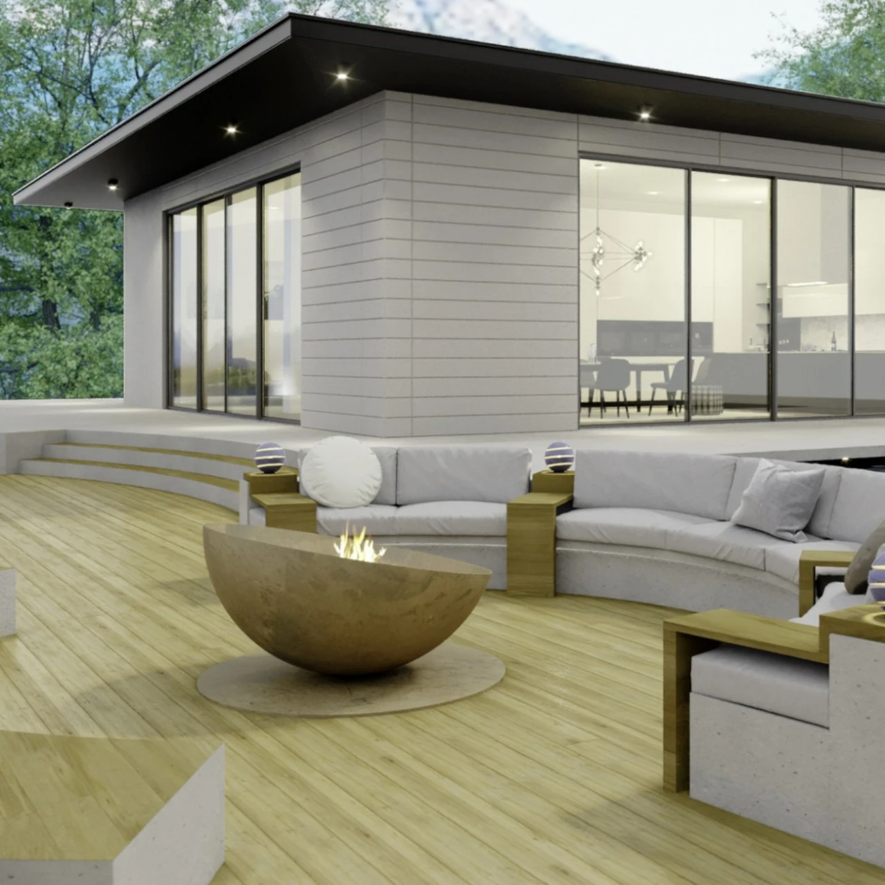 Solace Designer Feuerschale Gartenkamin 9 Solace Designer Feuerschale Gartenkamin – Bild 7