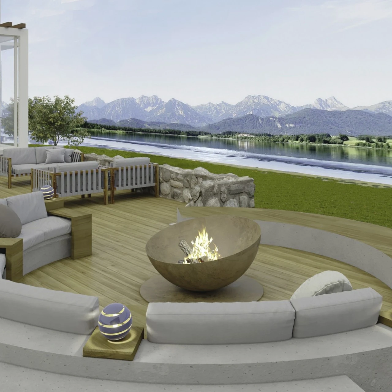 Solace Designer Feuerschale Gartenkamin 8 Solace Designer Feuerschale Gartenkamin – Bild 6