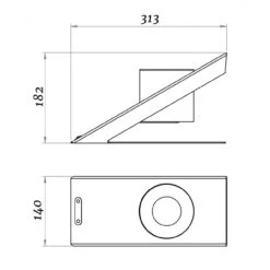 Glammfire Oblique Single Tabletop Biokamin 9 Glammfire Oblique Single Tabletop Biokamin -Besten Kamin Laden tabletop oblique single masse 1280x1280