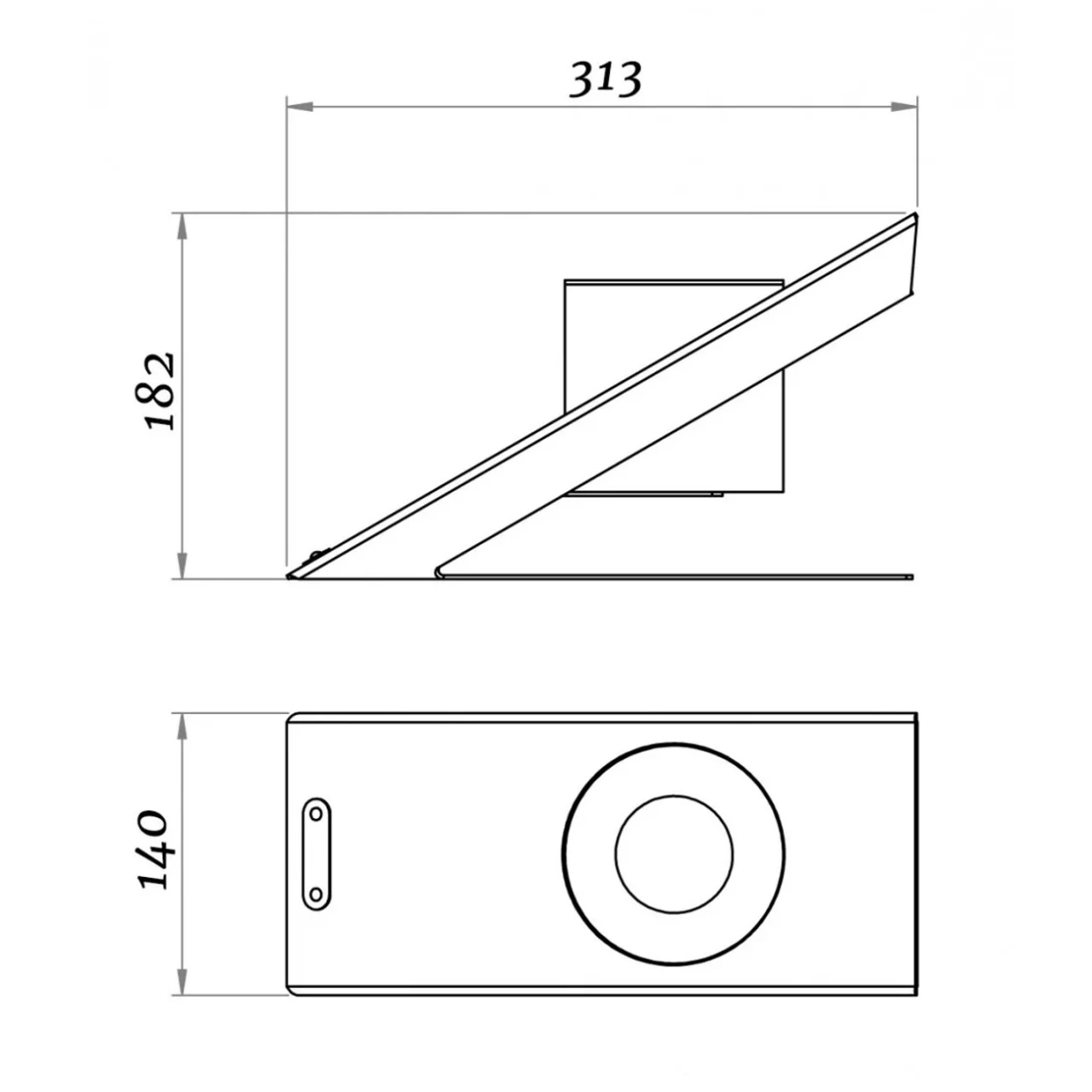 Glammfire Oblique Single Tabletop Biokamin 5 Glammfire Oblique Single Tabletop Biokamin – Bild 3