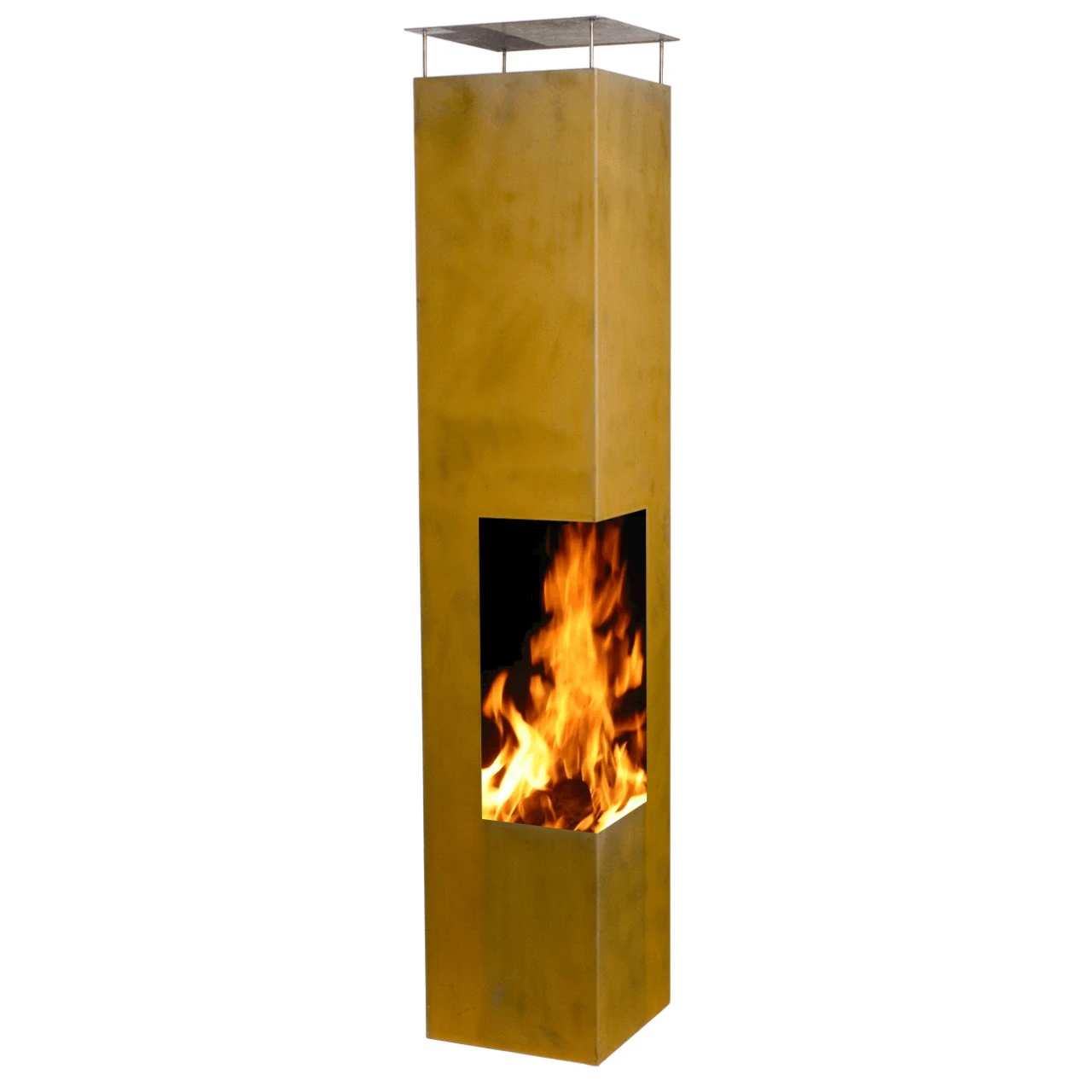 Outdoor/Garten Kamin Tacora Corten Stahl 3 Outdoor/Garten Kamin Tacora Corten Stahl – Bild 2