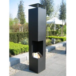 Outdoor/Garten Kamin Tacora Schwarz -Besten Kamin Laden tacora schwarz web2 1280x1280