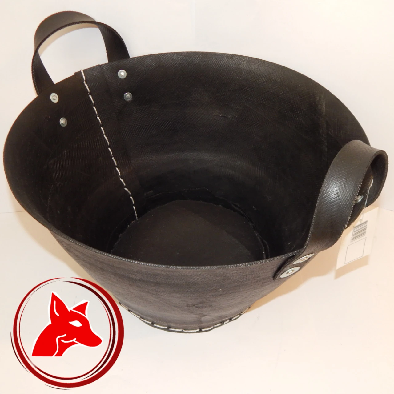 Holzeimer/ Holzkorb Reifen Design Klein Mit 2 Griffen 5 Holzeimer/ Holzkorb Reifen Design Klein Mit 2 Griffen – Bild 3