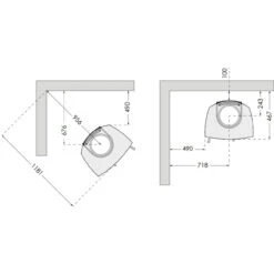 TT30G Kaminofen 5kW Schwarz 3 Sichtscheiben -Besten Kamin Laden termatech tt30g kaminofen abstaende 1280x1280