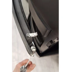 TT80S Kaminofen Schwarz Speckstein 5kW Wärmespeicherung -Besten Kamin Laden termatech tt80 schwarz messe1 1280x1280 2