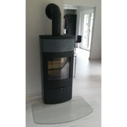 TT80S Kaminofen Schwarz Speckstein 5kW Wärmespeicherung -Besten Kamin Laden termatech tt80 schwarz speckstein kundenfoto 1280x1280