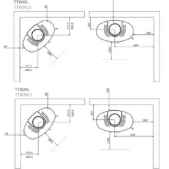 TT80RLS Kaminofen Speckstein 5kW -Besten Kamin Laden termatech tt80rl kaminofen abstaende 1280x1280 1