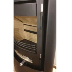 TT80RL Kaminofen Schwarz 5kW -Besten Kamin Laden termatech tt80rl kaminofen ausstellung4 1280x1280