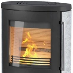 TT80RLS Kaminofen Speckstein 5kW -Besten Kamin Laden termatech tt80rls kaminofen oben 1280x1280