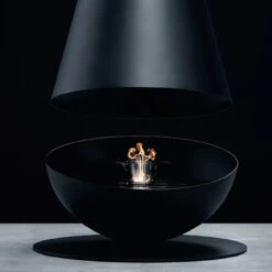 Thales Designer Bio-Ethanol Kamin Schwarz -Besten Kamin Laden thales schwarz web2 1280x1280