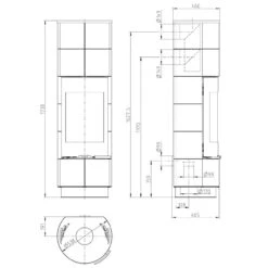 Delia Kaminofen Mit Weißen Kacheln 7kW 39 Delia Kaminofen Mit Weißen Kacheln 7kW -Besten Kamin Laden thorma delia keramik kaminofen masse 1280x1280 1