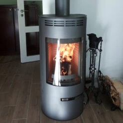 Andorra Kaminofen Gussgrau 7kW 23 Andorra Kaminofen Gussgrau 7kW -Besten Kamin Laden thorma design andorra grau int3 1280x1280