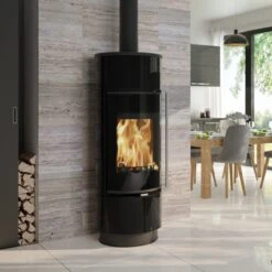 Atika Keramik Extra Schwarz Kaminofen 7kW 12 Atika Keramik Extra Schwarz Kaminofen 7kW -Besten Kamin Laden thorma design atika keramik extra schwarz web2 1280x1280