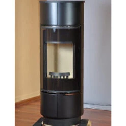 Atika Keramik Plus Schwarz Speicher-Kaminofen 7kW -Besten Kamin Laden thorma design atika keramik schwarz detail2 1280x1280