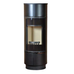 Atika Keramik Plus Schwarz Speicher-Kaminofen 7kW -Besten Kamin Laden thorma design atika keramik schwarz detail5 1280x1280