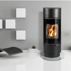 Atika Keramik Plus Schwarz Speicher-Kaminofen 7kW -Besten Kamin Laden thorma design atika keramik schwarz int 1280x1280