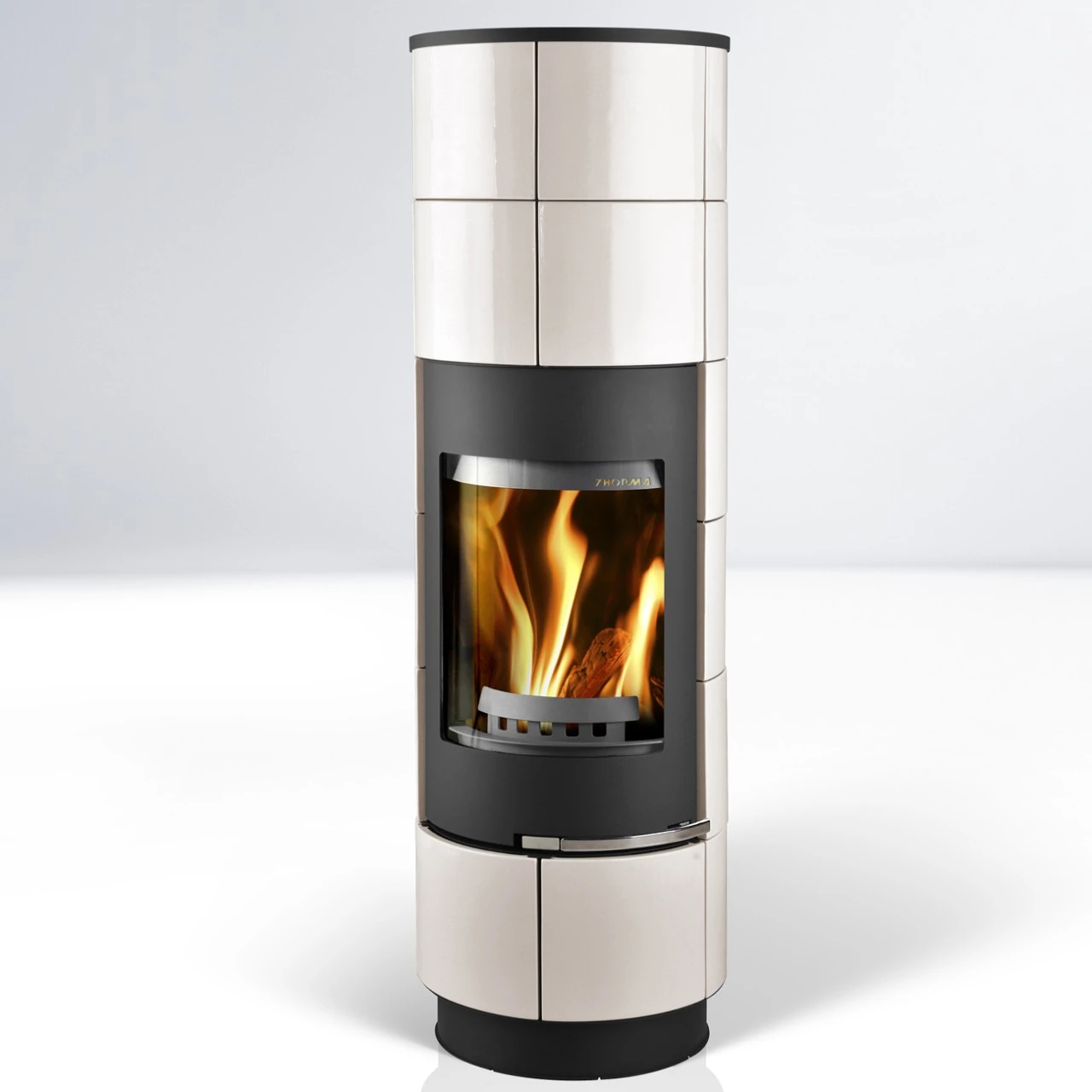 Delia Kaminofen Mit Weißen Kacheln 7kW 7 Delia Kaminofen Mit Weißen Kacheln 7kW – Bild 5