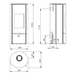 Tolima Aqua Wasser-Kaminofen Serpentin Stein 3+5kW -Besten Kamin Laden tolima aqua wasserkaminofen masszeichnung 1280x1280 4