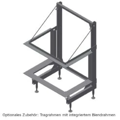 Volcano 3PLH Panorama Kamineinsatz 11kW Dreiseitig Schwarz -Besten Kamin Laden tragrahmen blendrahmen hajduk volcano 3plh 1280x1280
