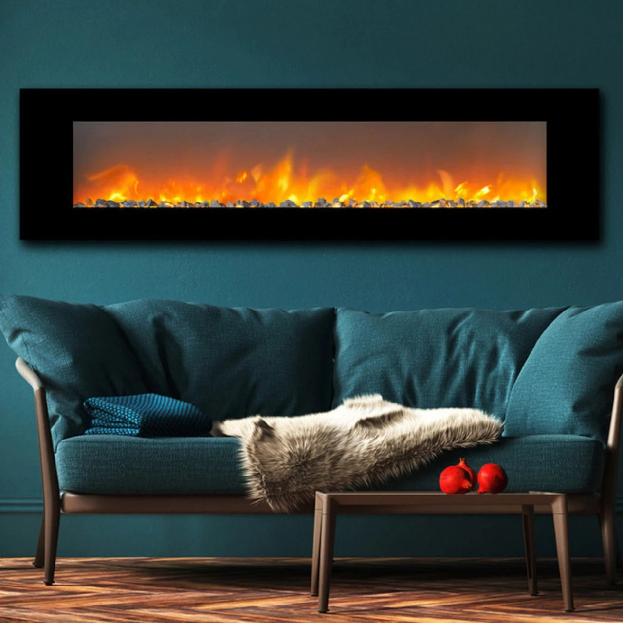 Trivero 180 SMART LED Wandkamin Einbaukamin 3 Trivero 180 SMART LED Wandkamin Einbaukamin