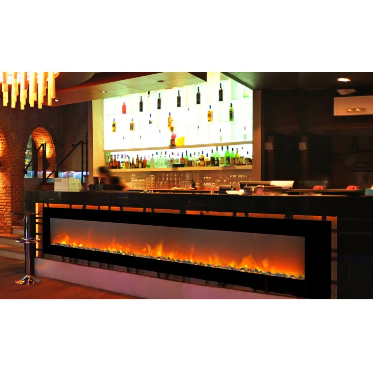 Trivero 240 SMART LED Wandkamin Einbaukamin 5 Trivero 240 SMART LED Wandkamin Einbaukamin – Bild 3