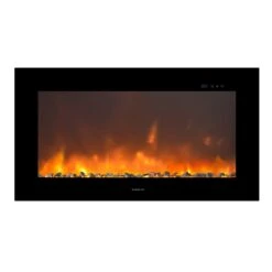 Santos Fossil Stone LED Deko Kamin -Besten Kamin Laden trivero 90 led kamin elektrischer einbaukamin web1 1280x1280