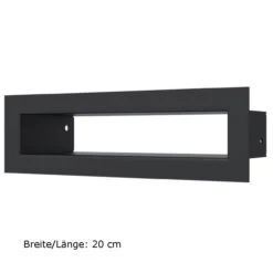 Luftleiste TUNNEL Schwarz Verschiedene Größen -Besten Kamin Laden tunel 9 20 schwarz 1280x1280