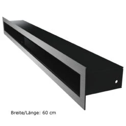 Luftleiste TUNNEL Geschliffener Stahl Verschiedene Größen -Besten Kamin Laden tunel 9 60 inox 1280x1280