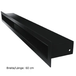 Luftleiste TUNNEL Schwarz Verschiedene Größen -Besten Kamin Laden tunel 9 60 schwarz 1280x1280