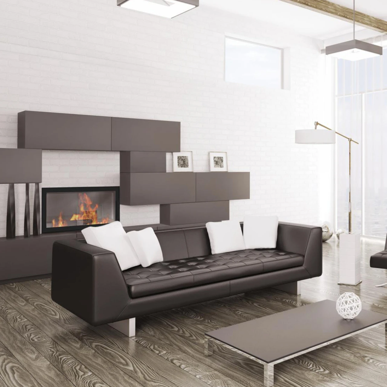 Twin 10N Tunnel-Kamineinsatz 14kW 4 Twin 10N Tunnel-Kamineinsatz 14kW – Bild 2