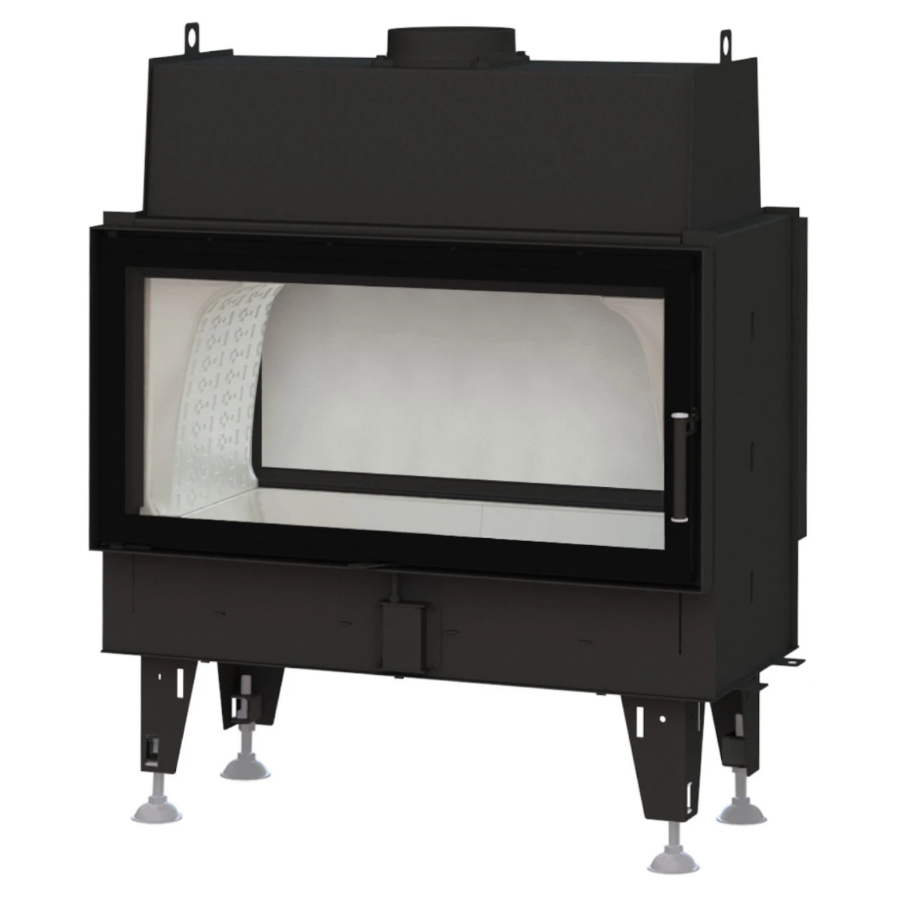 Twin 10N Tunnel-Kamineinsatz 14kW 3 Twin 10N Tunnel-Kamineinsatz 14kW