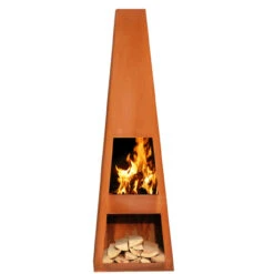 Outdoor/Garten Kamin Feuersäule Vilos Corten -Besten Kamin Laden vilos corten web 1280x1280