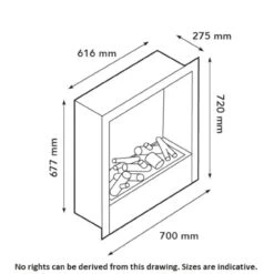 Einbaukasten Cassette 600 Opti-Myst Wasserdampf Kamin -Besten Kamin Laden wasserdampf kamin einbaukasten basket 600 masse 1280x1280