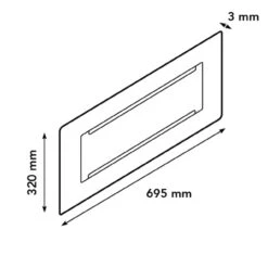 Einbauprofil L Bioethanolbrenner 5820LS 24 Einbauprofil L Bioethanolbrenner 5820LS -Besten Kamin Laden xaralyn einbau ethanolbrenner 5820LB masse 1280x1280 1