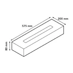 Einbaukasten L FP Ethanolbrenner 5820B Schwarz -Besten Kamin Laden xaralyn ethanolbrenner 5820B masse 1280x1280 6