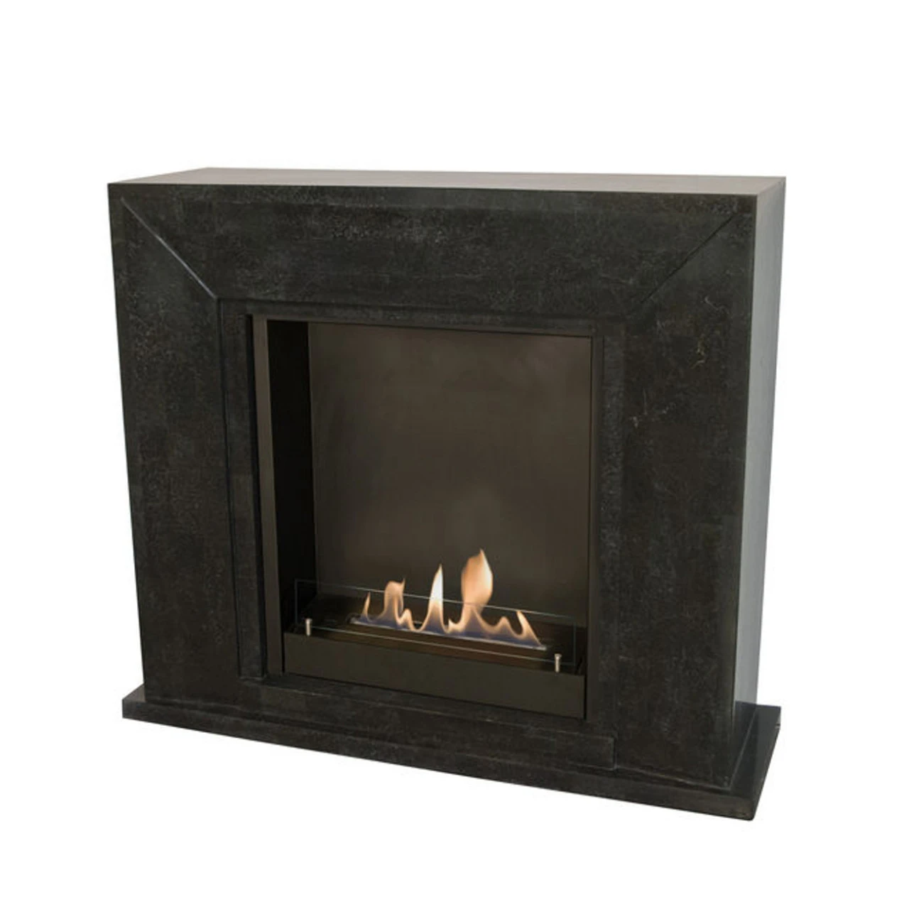 Nero Bioethanol Kamin Naturstein Schwarz 3 Nero Bioethanol Kamin Naturstein Schwarz