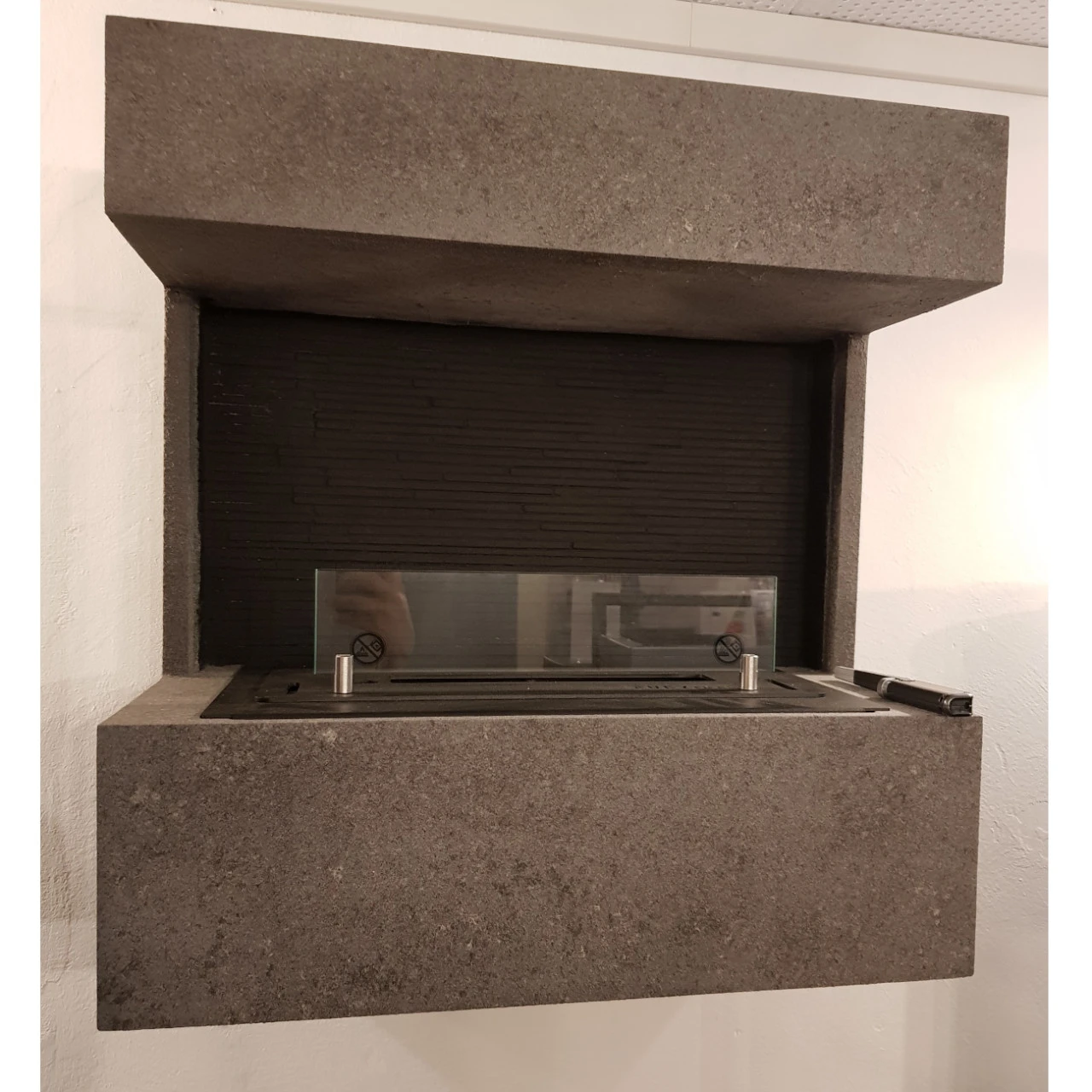 Nova Bioethanol Kamin Betonlook Mit Keramikbrenner 4 Nova Bioethanol Kamin Betonlook Mit Keramikbrenner – Bild 2