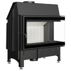 Zibi 12 Deco Eckkamineinsatz Rechts 11kW Mit Rahmenloser Scheibe -Besten Kamin Laden zibi p bs 12 deco seite 1280x1280