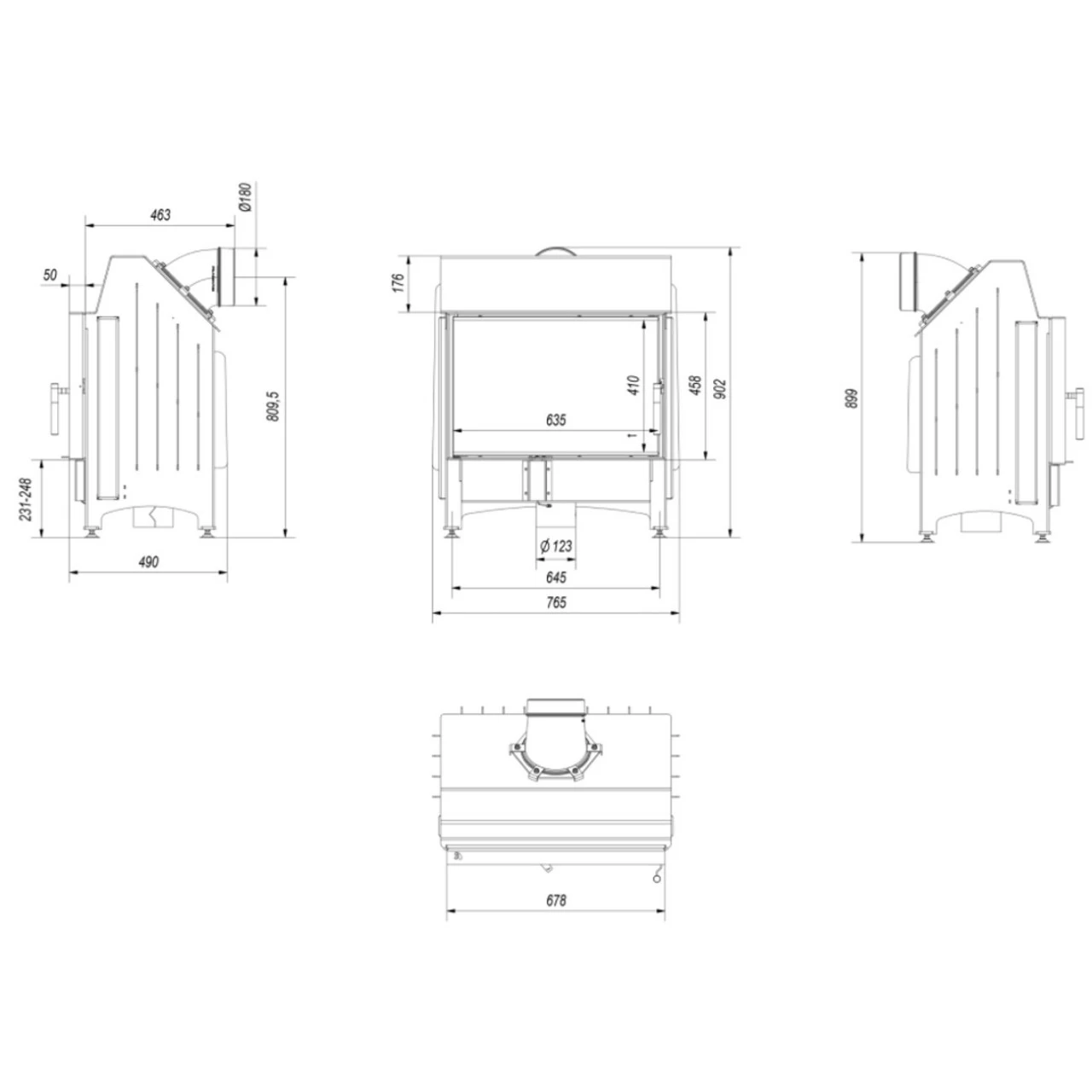 Zibi 12 Deco Kamineinsatz 11kW Rahmenlose Panorama Scheibe 8 Zibi 12 Deco Kamineinsatz 11kW Rahmenlose Panorama Scheibe – Bild 6