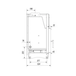 Zuzia Eco Aqua 12kW Deco Wasser Eckkamineinsatz Links Verglast -Besten Kamin Laden zuzia pw bp 15 bs deco masse2 1280x1280 1